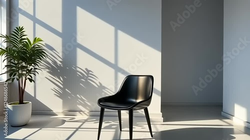 Wallpaper Mural Modern living room and office interior with contemporary design Torontodigital.ca