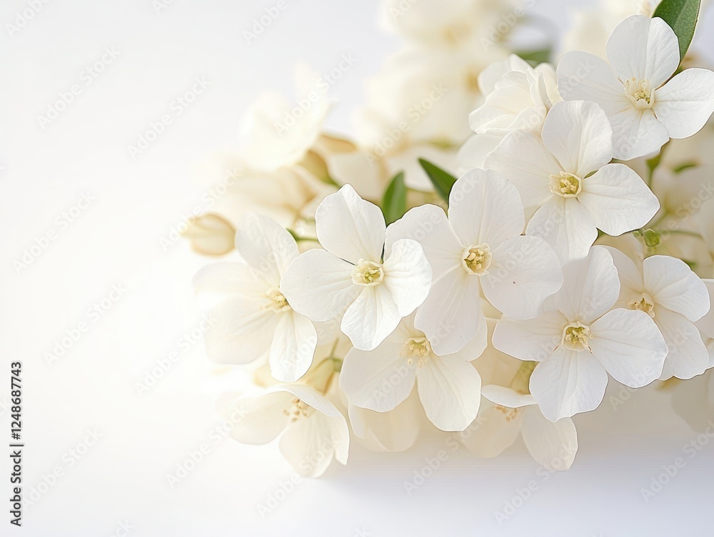 Beautiful White Jasmine Bouquet for Weddings and Bridal Elegance Beautiful White Jasmine Bouquet for Weddings and Bridal Elegance