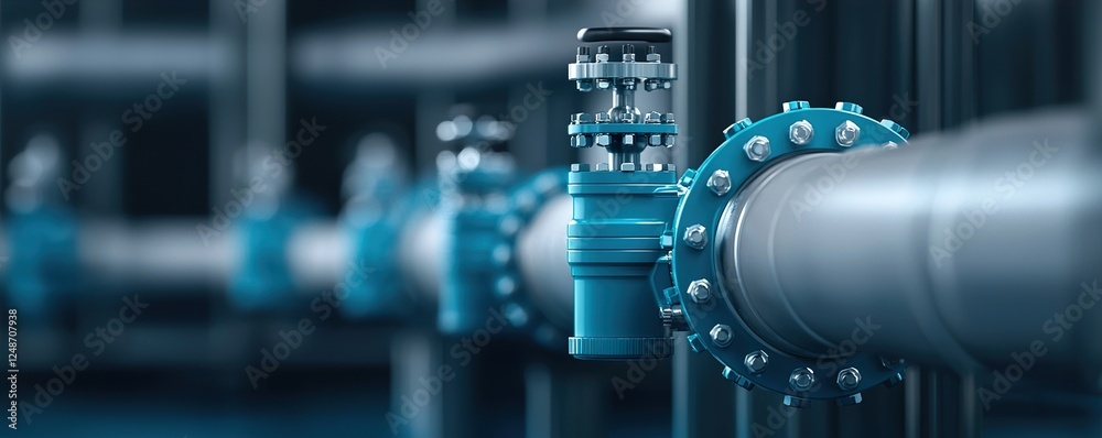 Pipeline Network: Industrial Valves and Infrastructure
Pipeline Network: Industrial Valves and Infrastructure