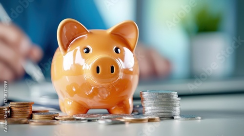 Saving money tips and techniques for effective financial management home office guide indoor close-up personal finance