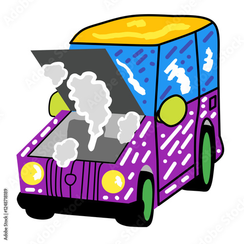 Broken car very bad