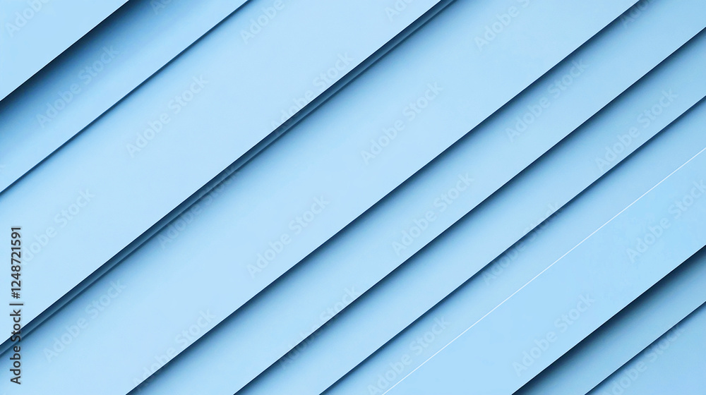 Obraz premium 青色の斜めストライプの抽象背景