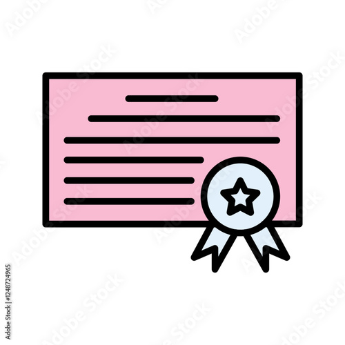 Diploma Icon Design