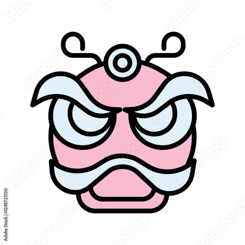 Dragon Dance Icon Design