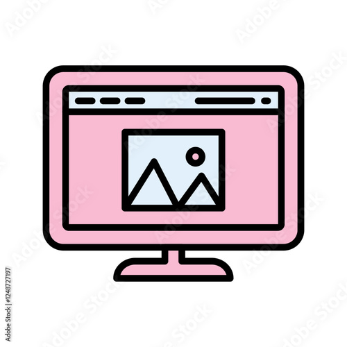 Web Design Icon Design photo