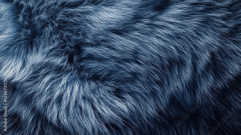 Abstract Blue Fur Texture Background with soft elegant luxurious look for design Abstract Blue Fur Texture Background with soft elegant luxurious look for design