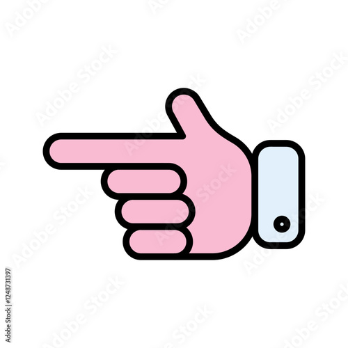 Hand Pointer Icon Design