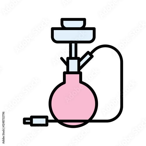 Hookah Icon Design