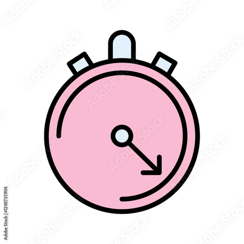 Stop Watch Icon Design