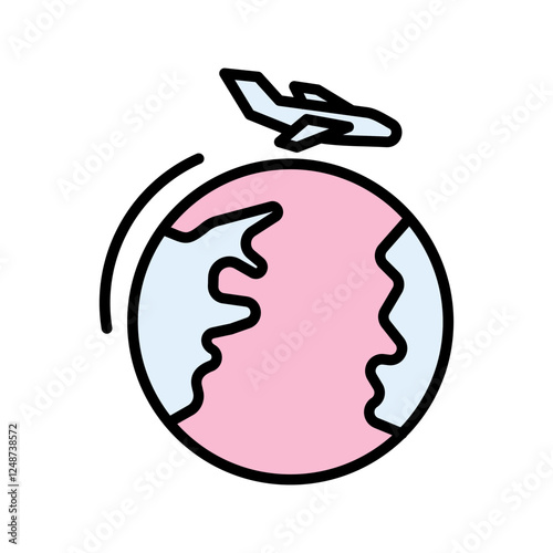 Holiday Travel Icon Design