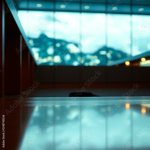 interior of a subway station