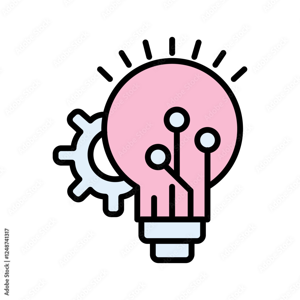 Digital Innovation Icon Design Digital Innovation Icon Design