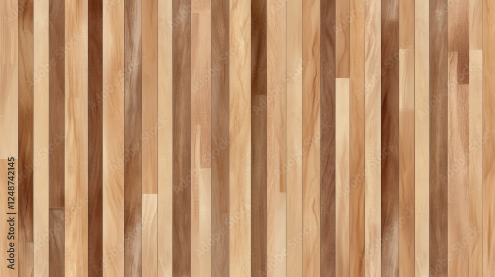 Fototapeta premium Stunning Wood Flooring Design: A Visual Guide to Exquisite Wood Plank Patterns