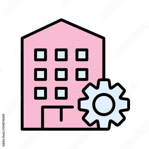 Hotel Maintenance Icon Design