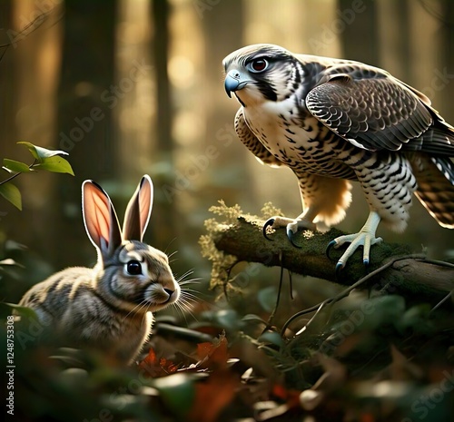 great horned falcon 