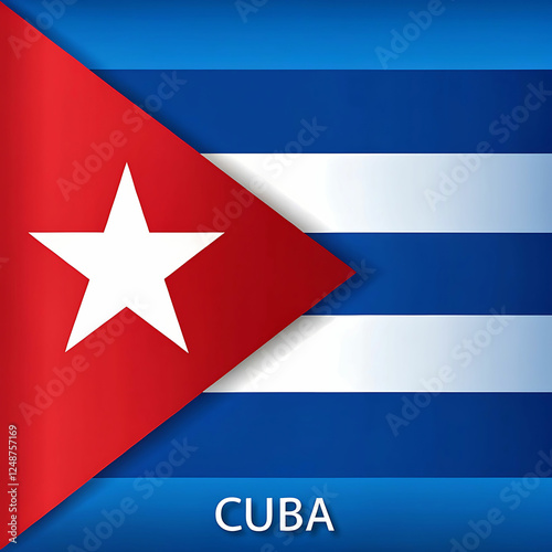 Cuban Flag with Blue and White Stripes Free Download Cuban Flag with Blue and White Stripes - GFXLoad
