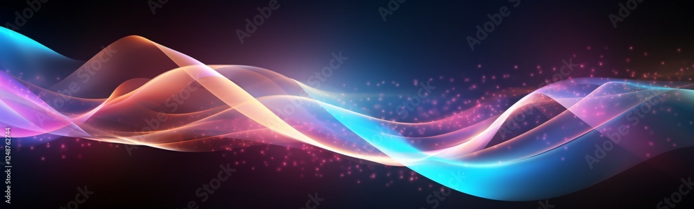 Fototapeta premium Abstract Data Transfer Technology Concept Wallpaper Texture for Design Projects