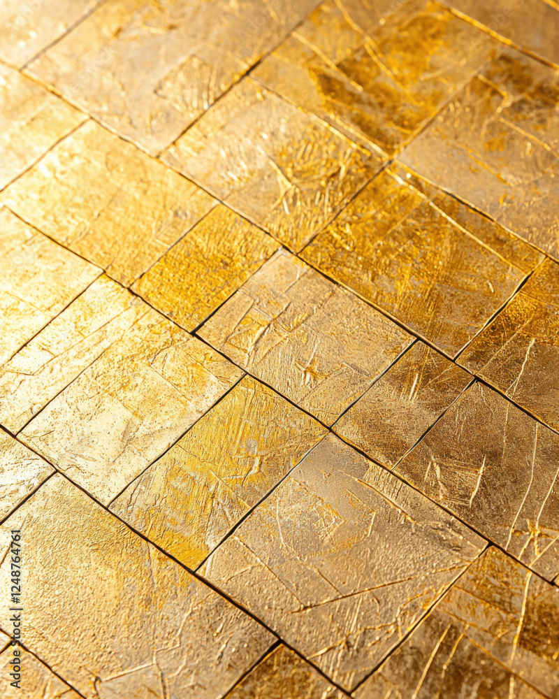 High gloss gold texture with polished metallic surface, creating elegance High gloss gold texture with polished metallic surface, creating elegance