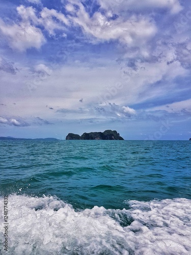 sea and rocks in Thailand