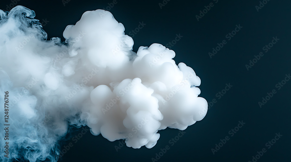 Soft white smoke swirls in abstract art studio setting digital art dark background close-up view conceptual imagery for creative projects Soft white smoke swirls in abstract art studio setting digital art dark background close-up view conceptual imagery for creative projects