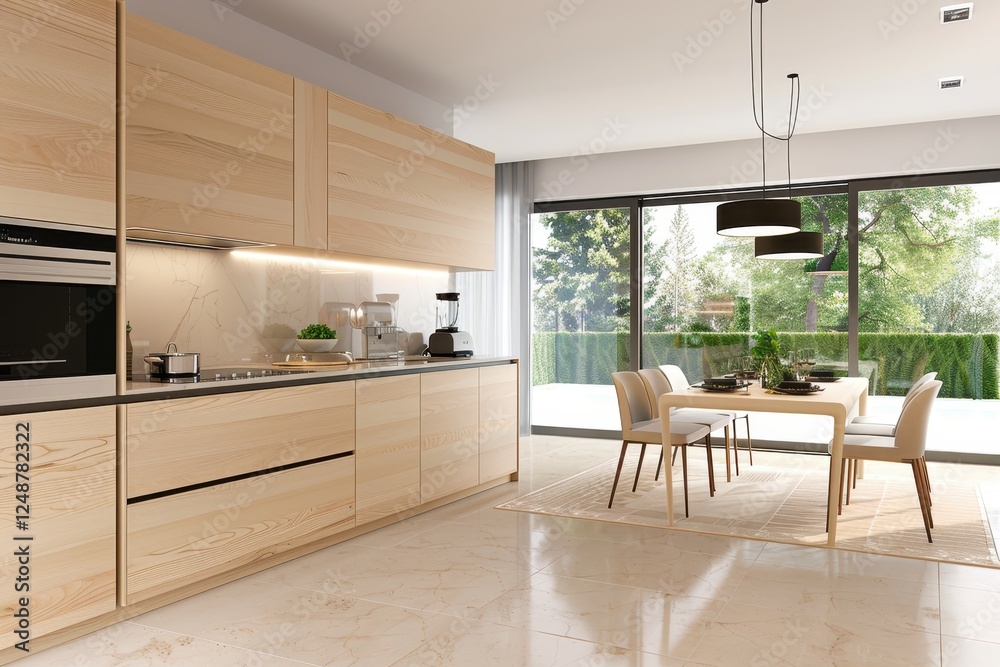 Fototapeta premium Modern Kitchen Design