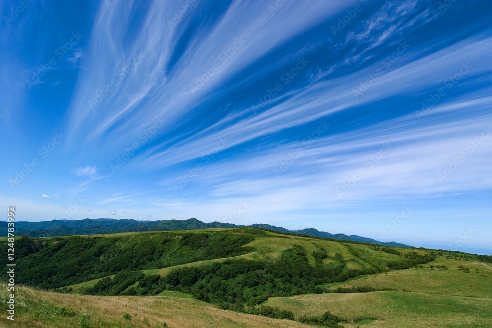 Obraz premium 城岱から見た景色