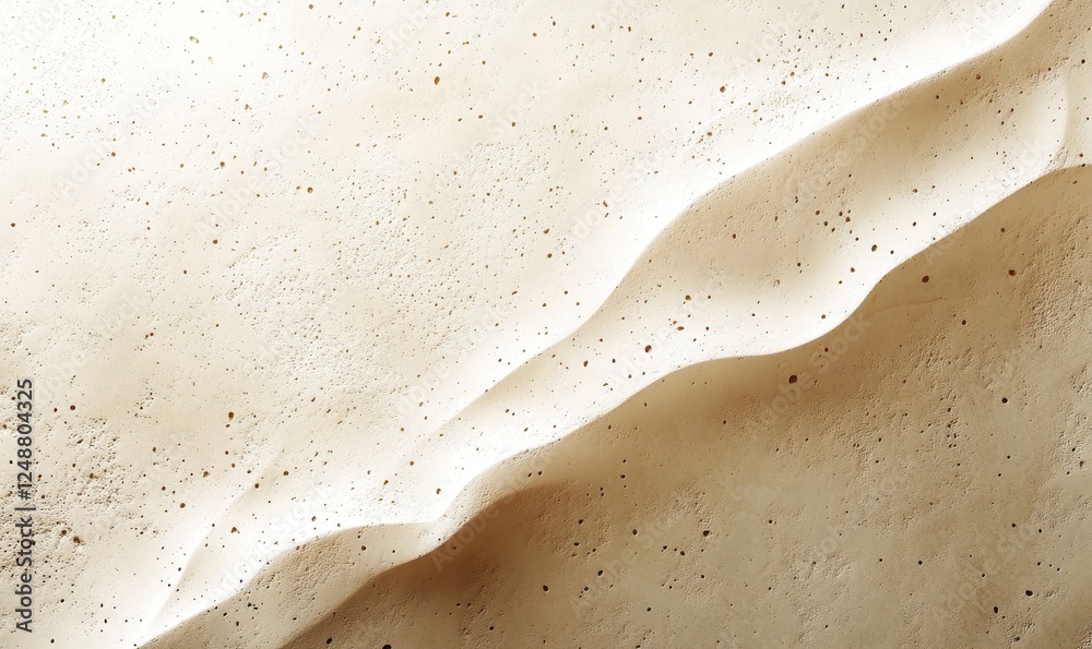 Abstract beige linen fabric texture with soft folds and shadows Abstract beige linen fabric texture with soft folds and shadows