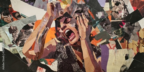 social problems on a paper collageaem