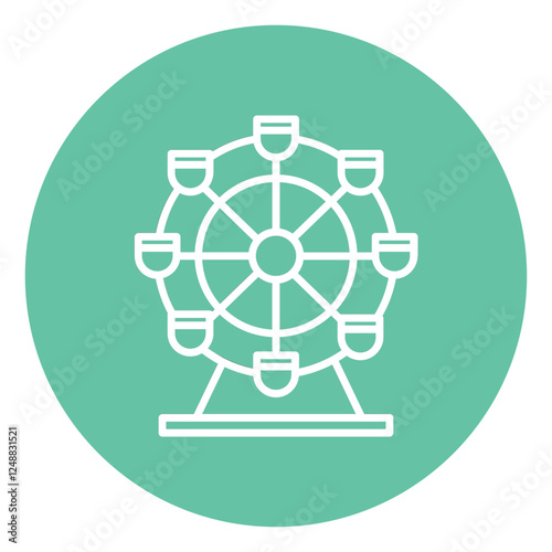 Ferris Wheel Icon