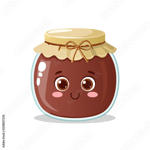 Jam Food Eat Meal Snack Cuisine Animation Kawaii Character
