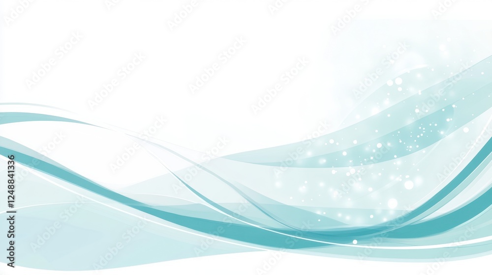 A minimalist abstract background of networking dots and lines in blue hues A minimalist abstract background of networking dots and lines in blue hues