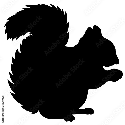 Squirrel Silhouette