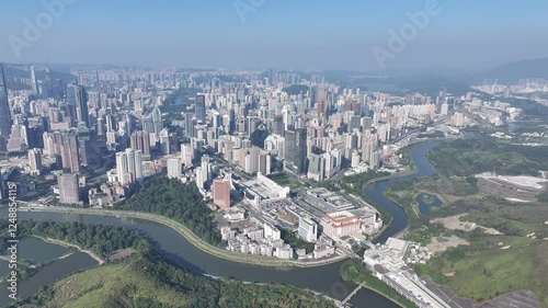 Discover Lo Wu near Sheung Shui Fanling Kwu Tong , the northernmost MTR transit railway station in Hong Kong, offering urban development and the Shenzhen River to Luohu Port in the Greater Bay Area photo