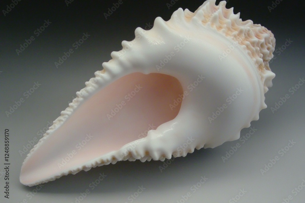 Beautiful spiral seashell showcasing intricate textures and soft pastel colors, perfect for marine themed projects and ocean inspired designs Beautiful spiral seashell showcasing intricate textures and soft pastel colors, perfect for marine themed projects and ocean inspired designs