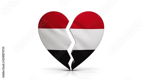 Broken Heart Hungary Flag, Artistic Ai Photo Free Download Broken Heart Hungary Flag, Artistic Ai Photo - GFXLoad