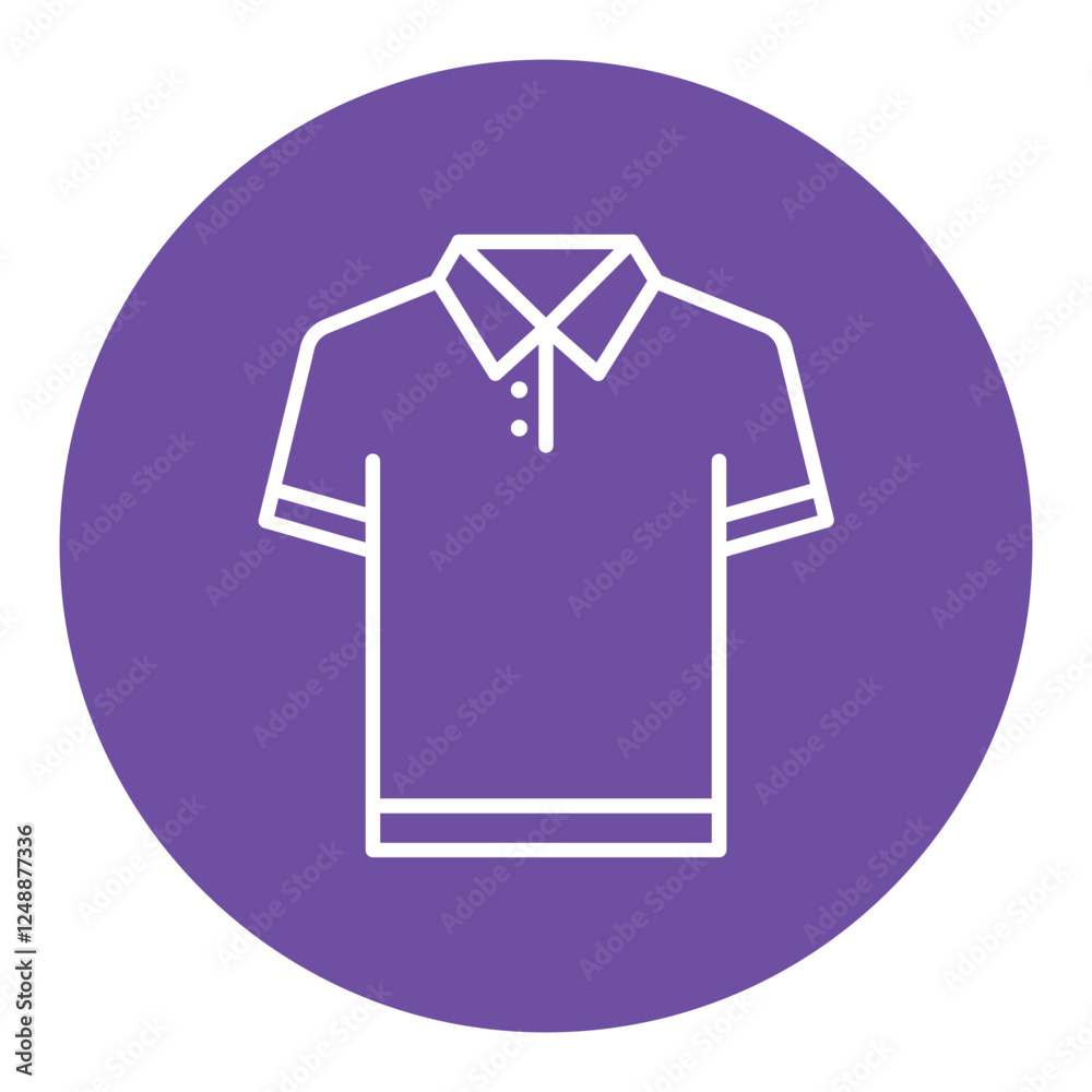 Obraz premium Polo Shirt Icon