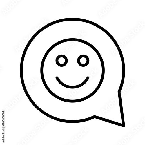 Happiness Vector Icon