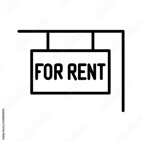 Rent Vector Icon