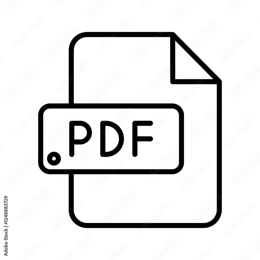 PDF Vector Icon PDF Vector Icon