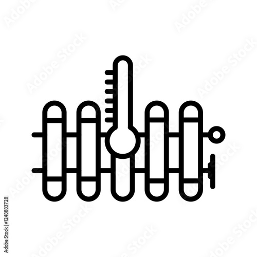 Radiator Vector Icon