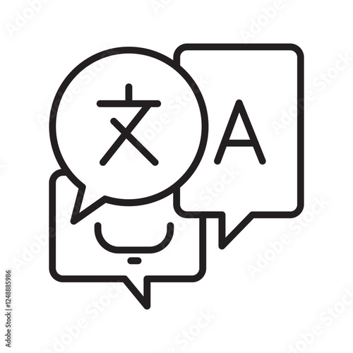 Language Lab Vector Icon