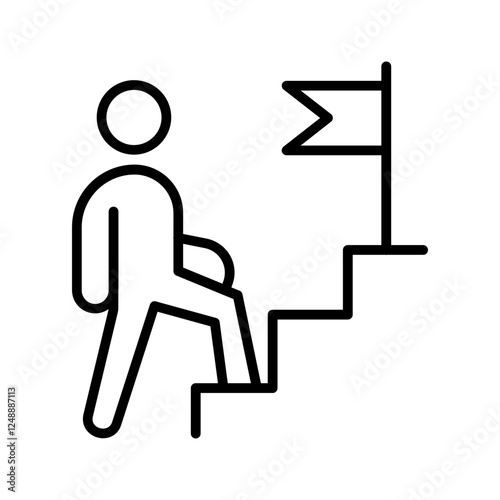 Career Advancement Vector Icon