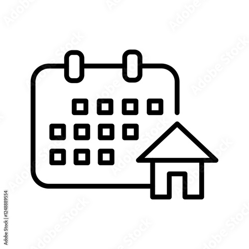 Rent Reminder Vector Icon