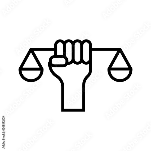 Worker Rights Vector Icon