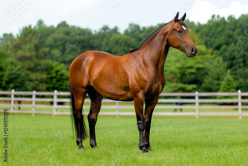 Majestic Equestrian Scene - Ideal for Equestrian Events and Equestrian Magazines