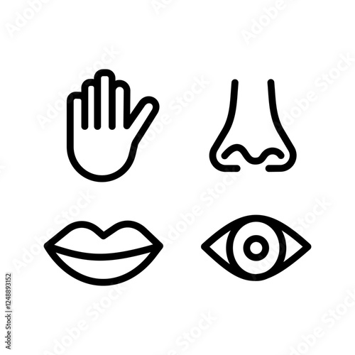 Senses Vector Icon