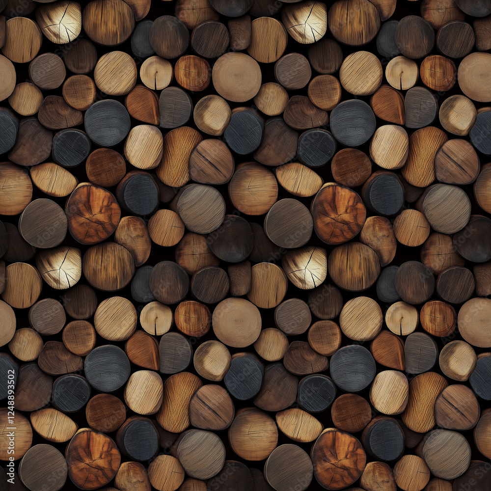 Wood blocks. Wall Paneling texture Wood blocks. Wall Paneling texture