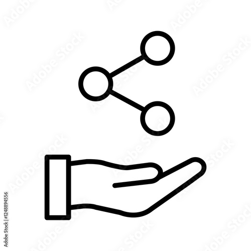 Social Share Vector Icon