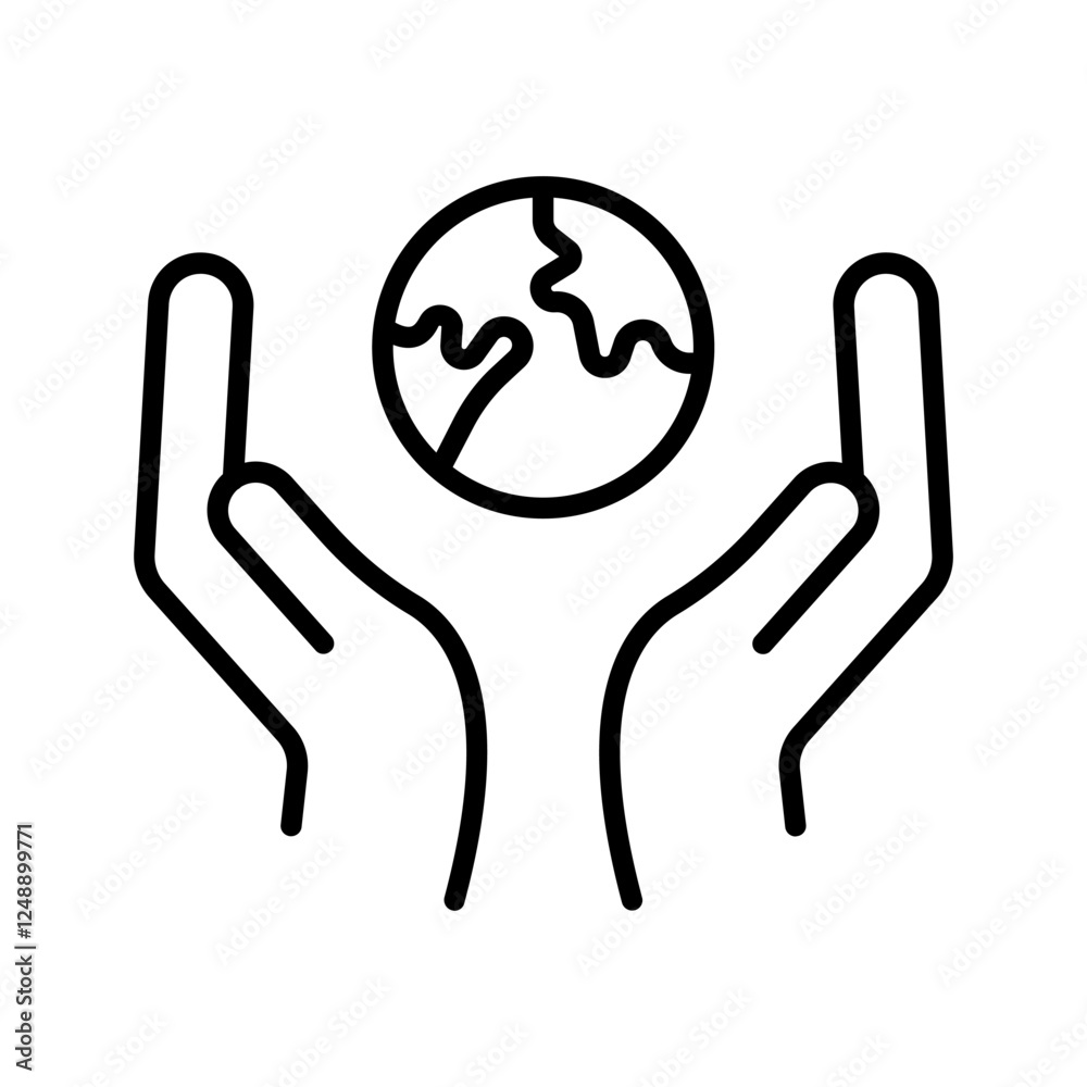 Earth Day Vector Icon