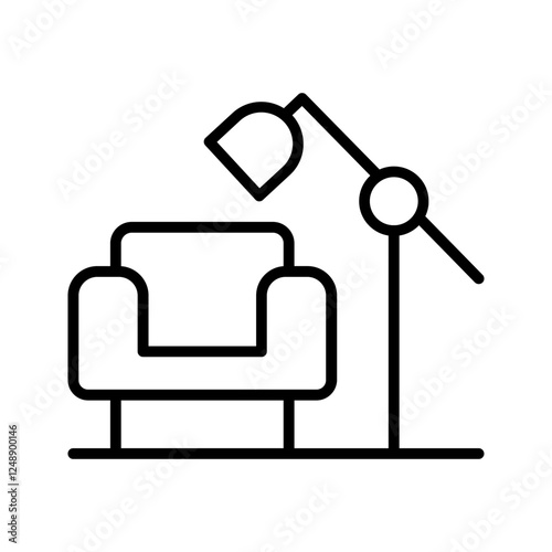 Cozy Home Icon Vector Icon